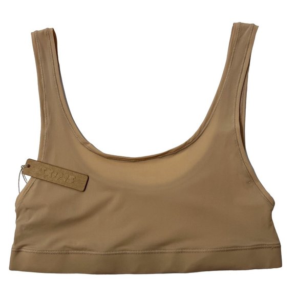 SKIMS Jelly Sheer Scoop Neck Bralette Clay Extra Small - Picture 1 of 9